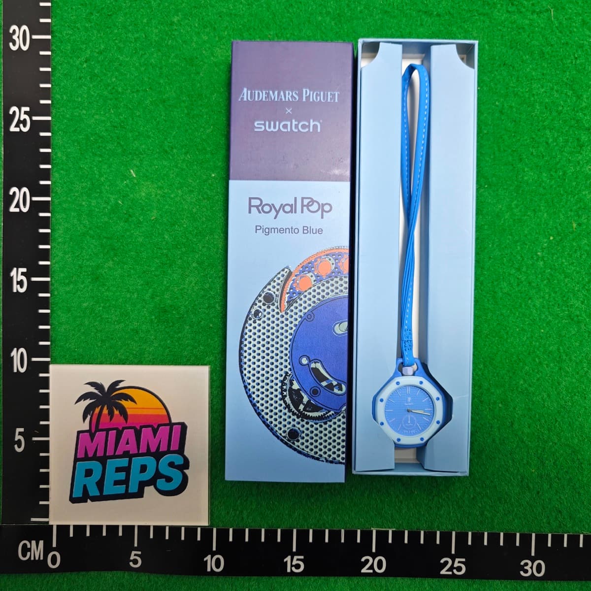 AP x Swatch Royal Pop Pocket watch