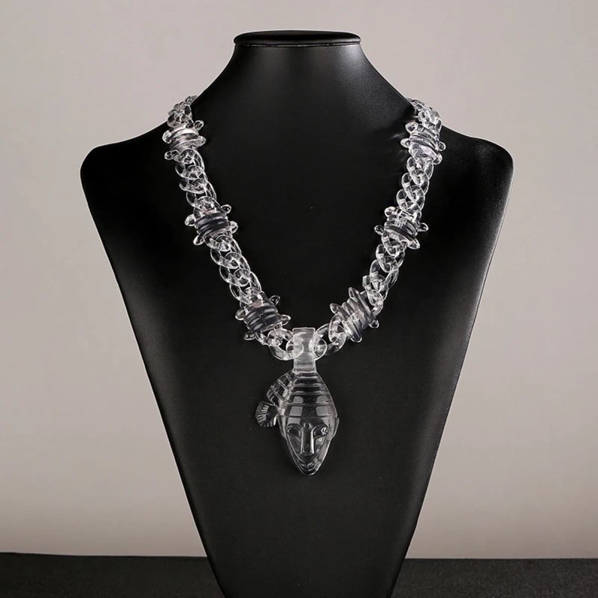 Jesus Crown of Thorns Chain Pendant Necklace