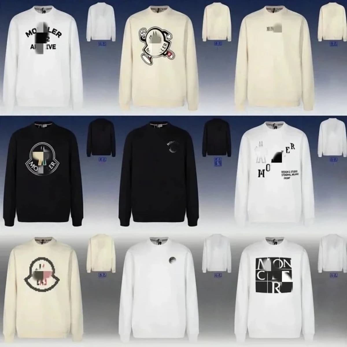Moncler Small Logo Hoodies